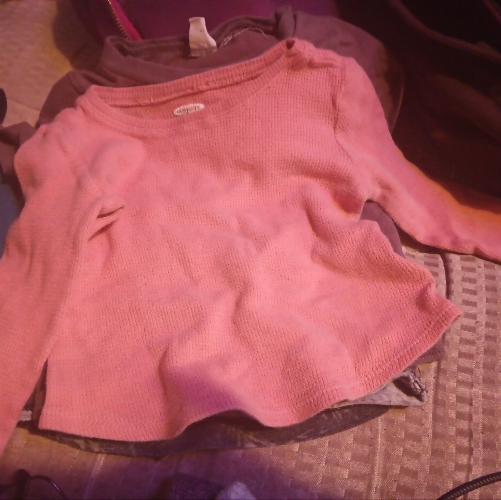 Pink Old Navy Long Sleeve Top